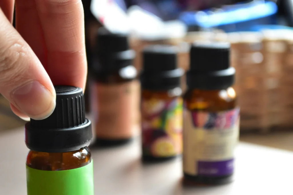 Use essential oils to boost the soothing effects of the massage.