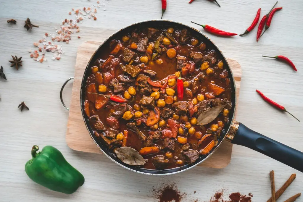 Vegetable Stew in Bowl