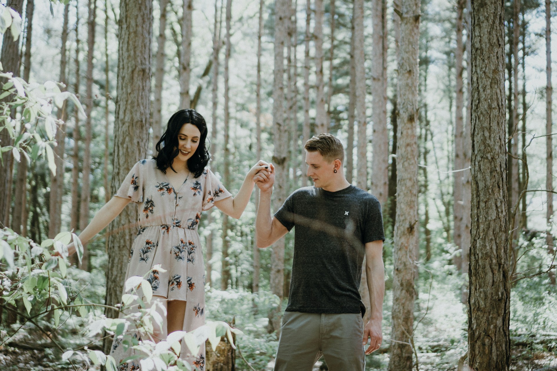 couple having a second date