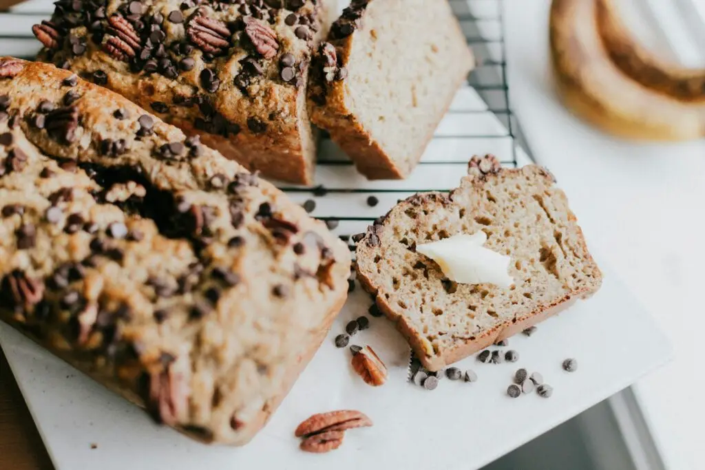 Chocolate chip banana bread.