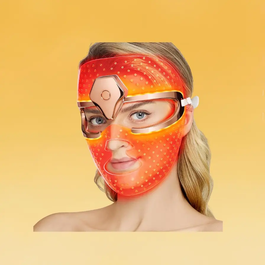 best led face mask - INIA’s Store Red Light Mask
