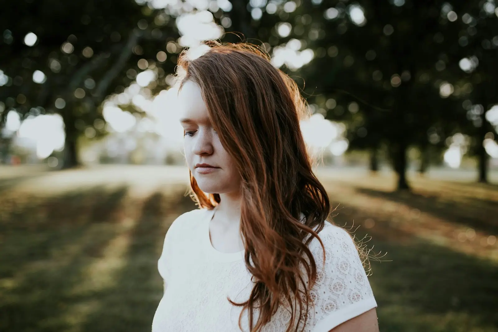 Woman outside