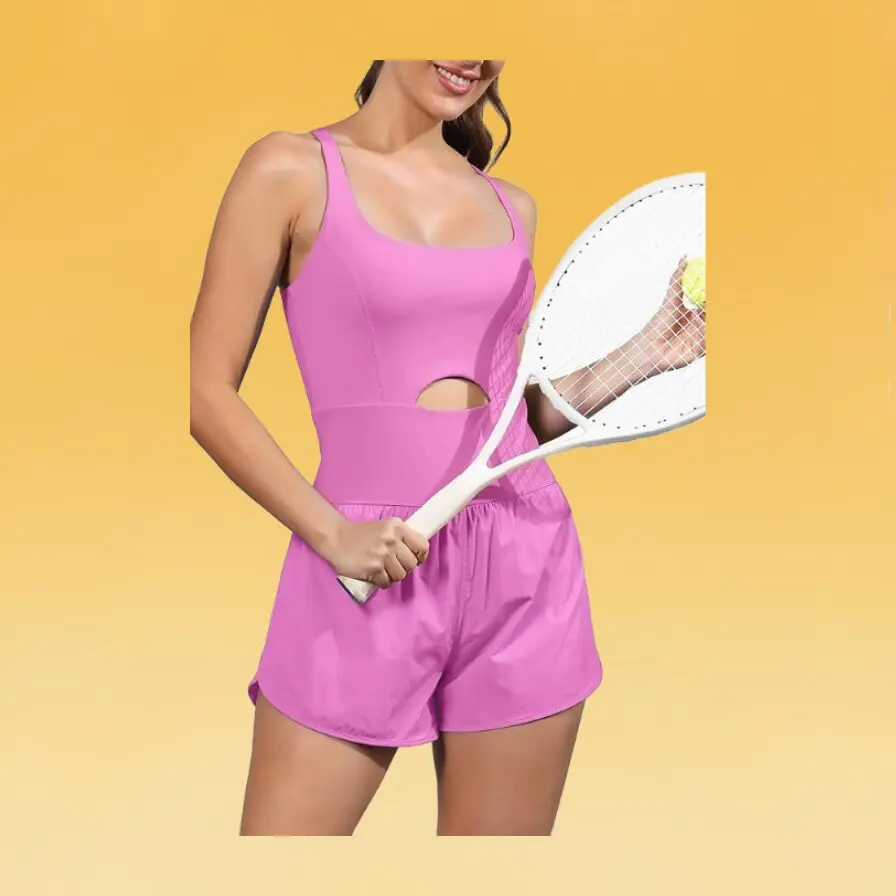 ReachMe Women's Running Onesie Workout Rompers