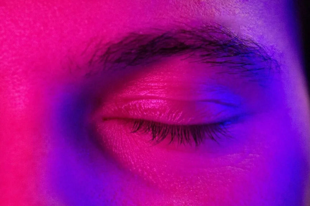 closed eye