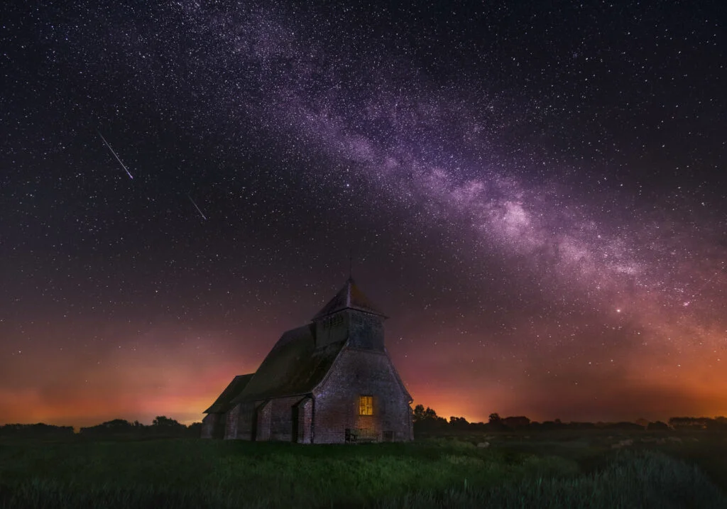 How to find the best night skies for your star bathing meditation practice.