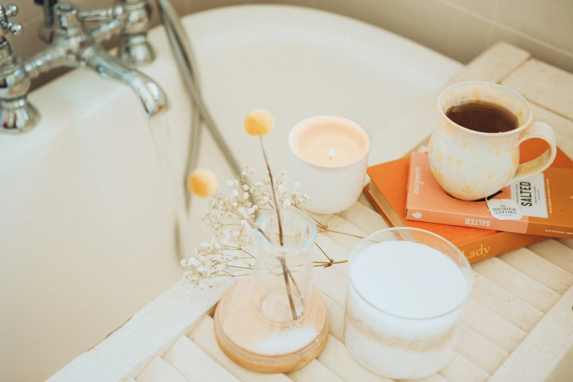 relaxing bath
