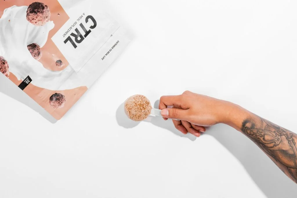 Protein powder scoop.