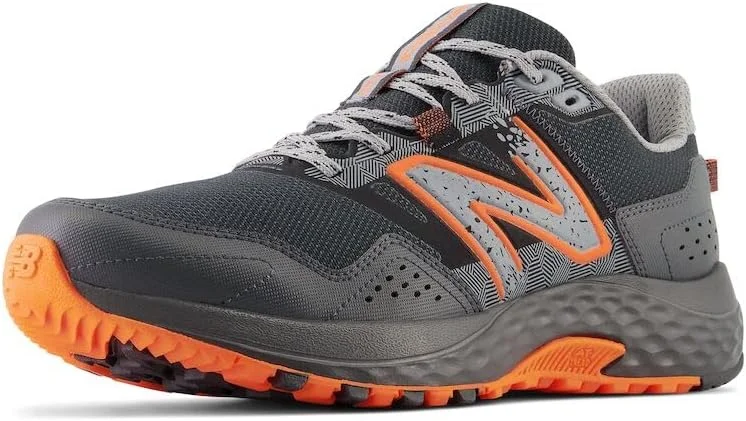 New Balance Fresh Foam orange and gray running shoe