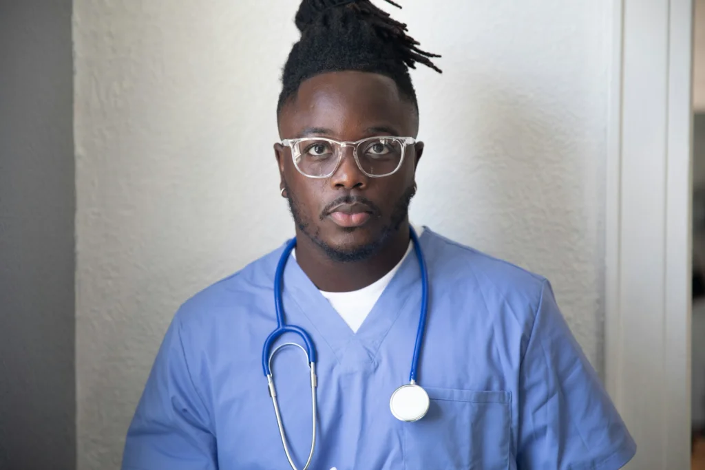 Male doctor