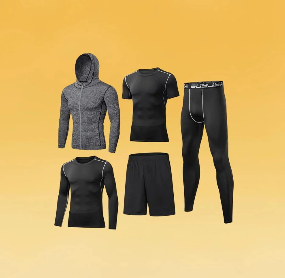 Compression fit pieces help to improve blood flow and muscle recovery.