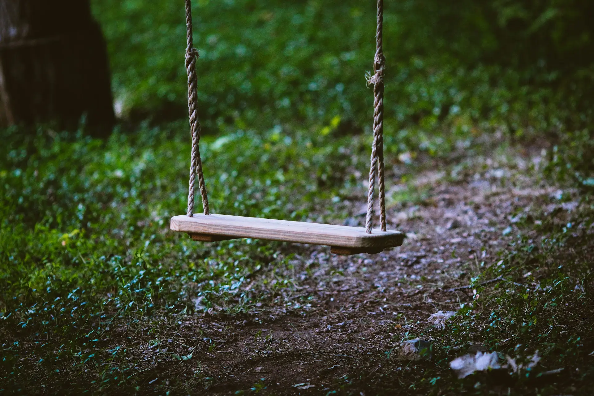 empty swing