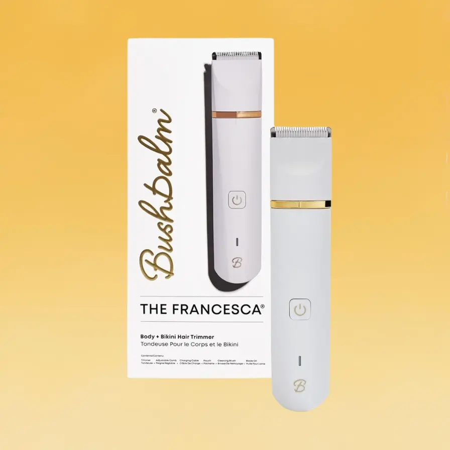 Bushbalm The Francesca Body + Bikini Trimmer, the best bikini trimmer for the summer