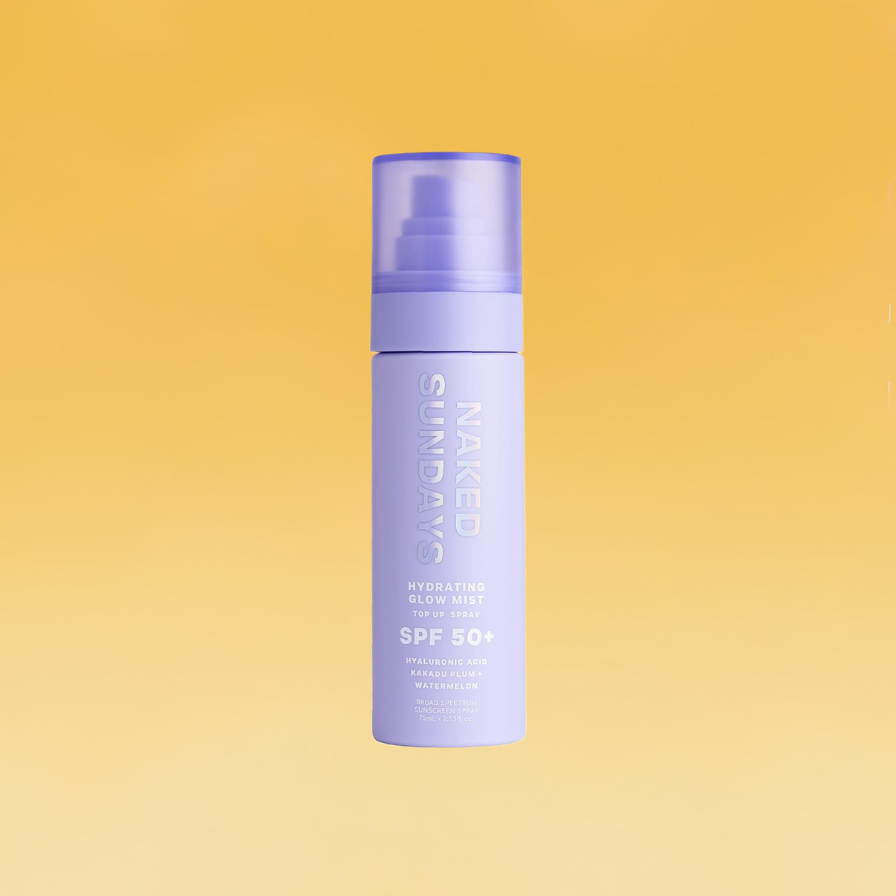 Naked Sundays SPF 50 Hydrating Glow Sunscreen Mist