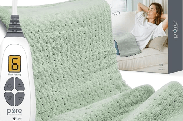 PureRelief Electric Heating Pad