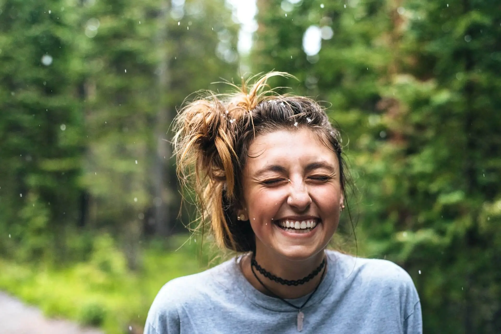 smiling woman