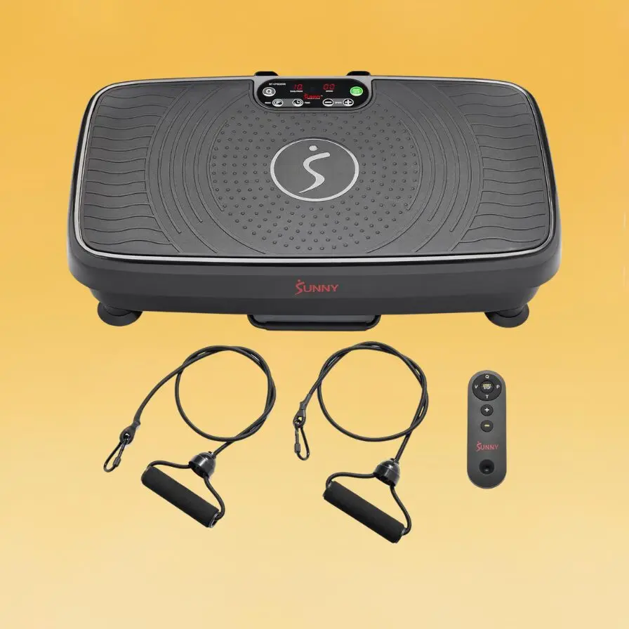 5. Sunny Health & Fitness Fitboard Vibration Platform Exercise Machine