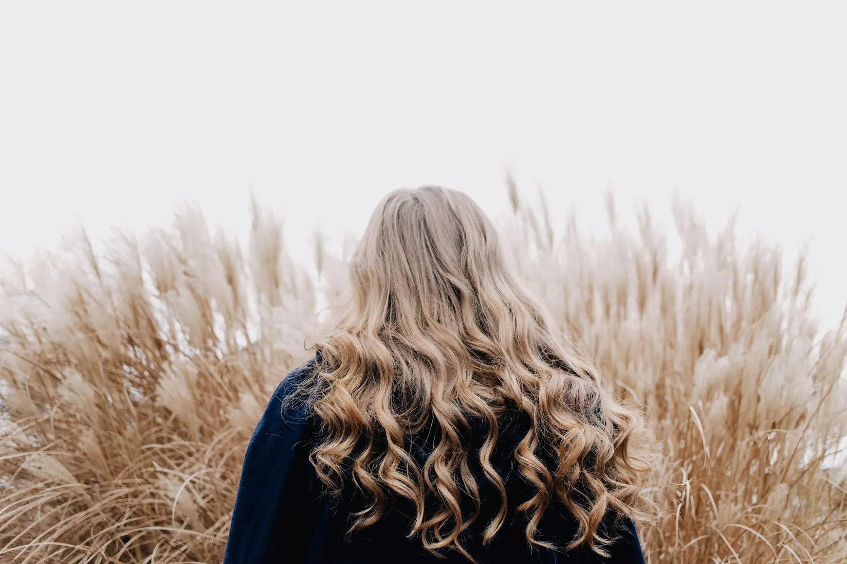 girl with curly hair