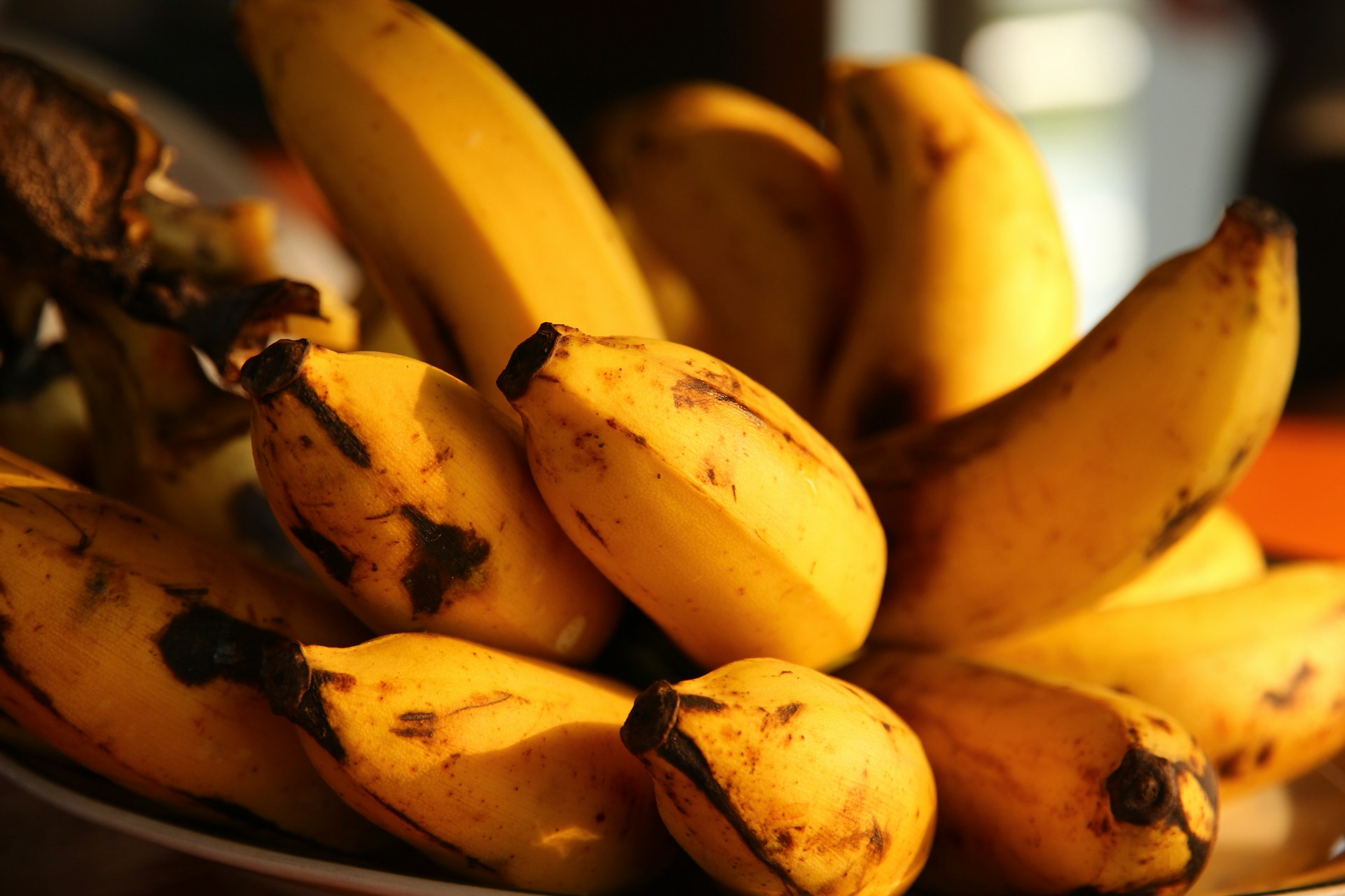 Calories in a banana - a photo of bananas