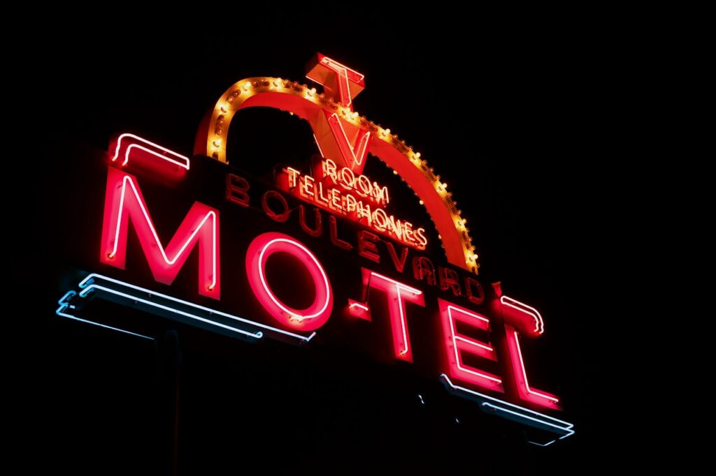 Motel for travel