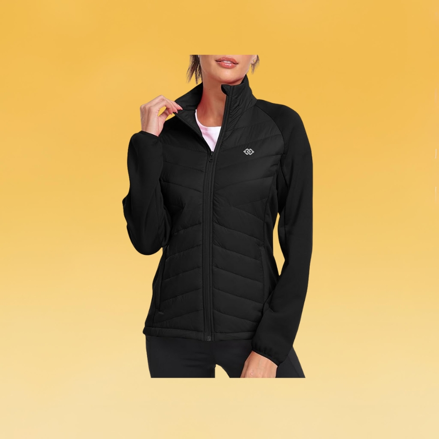 insulated jacket as an example of Winter Fitness Clothes