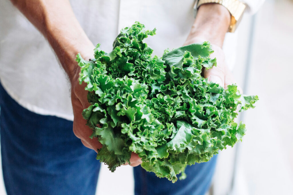 Eat leafy greens to lower triglycerides