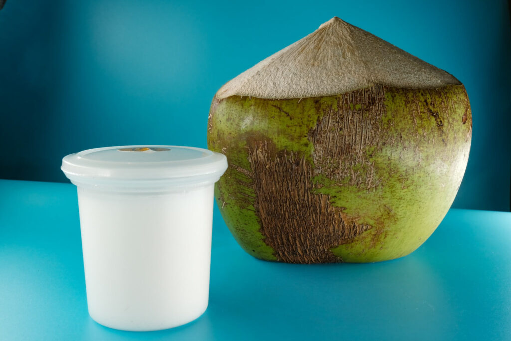 Coconut oil can help prevent harmful bacterial growth.