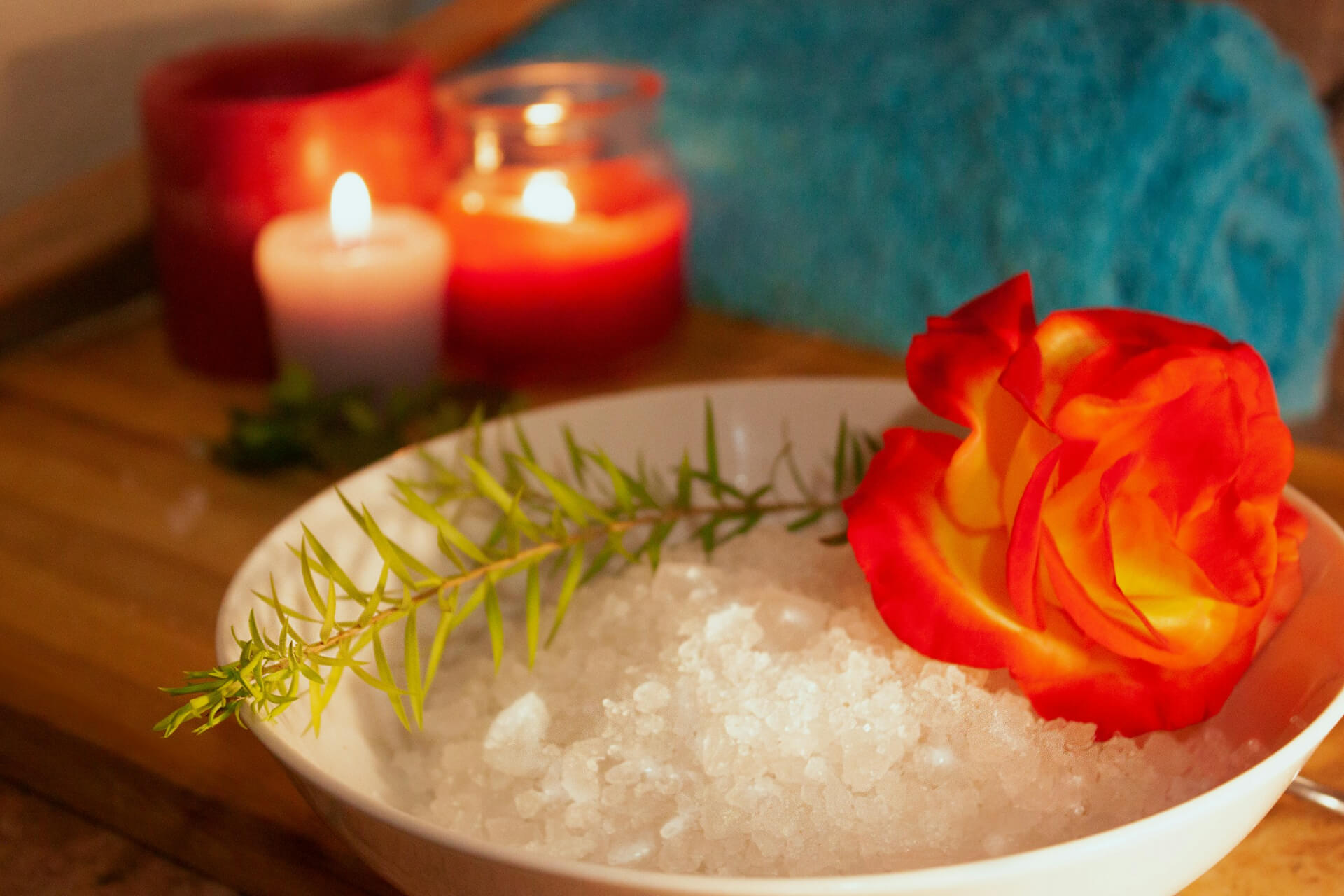Learn how to make bath salts at home.