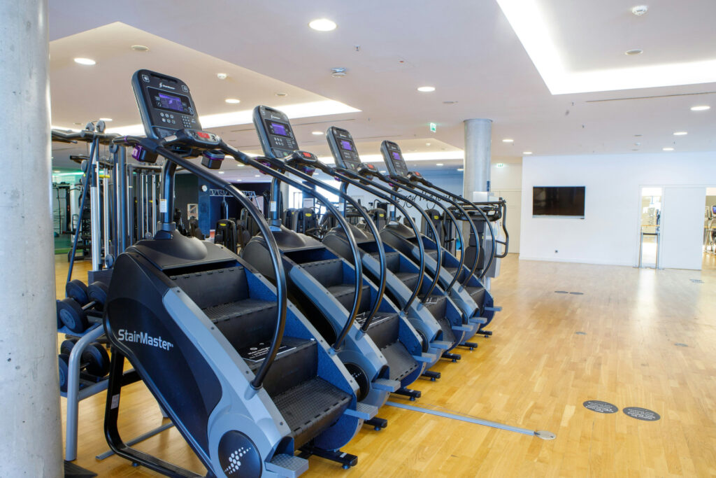Stair Master benefits your mind as well as your body.